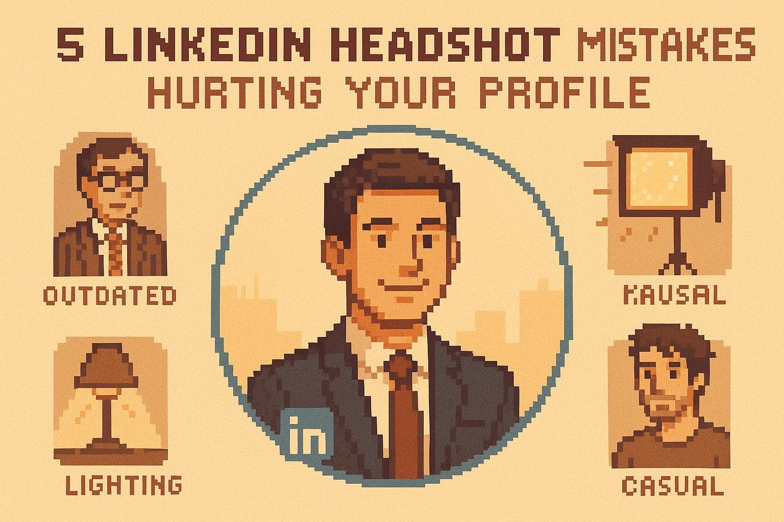 5 LinkedIn Headshot Mistakes Hurting Your Profile