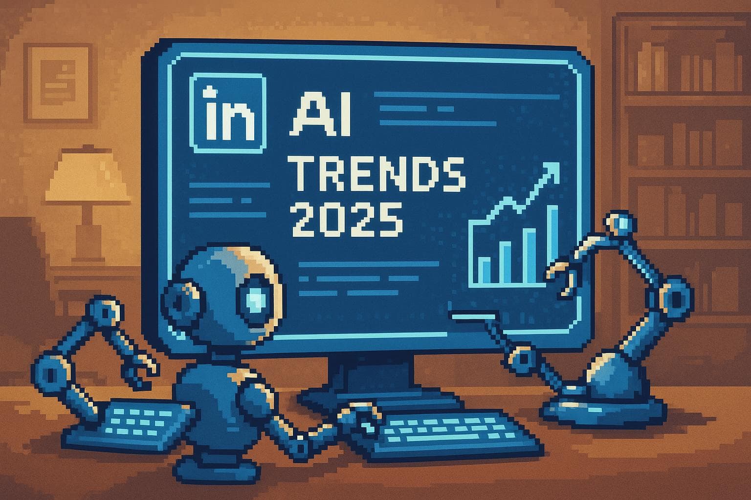 AI in LinkedIn Content: Trends 2025