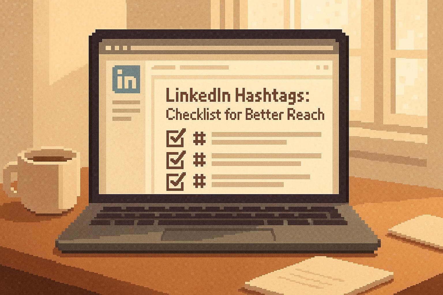 LinkedIn Hashtags: Checklist for Better Reach